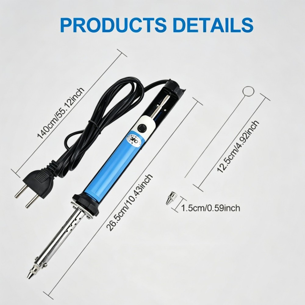 AC 220V Soldering Iron Electri - огляд і ціна Desoldering Pump Electric Vacuum Station