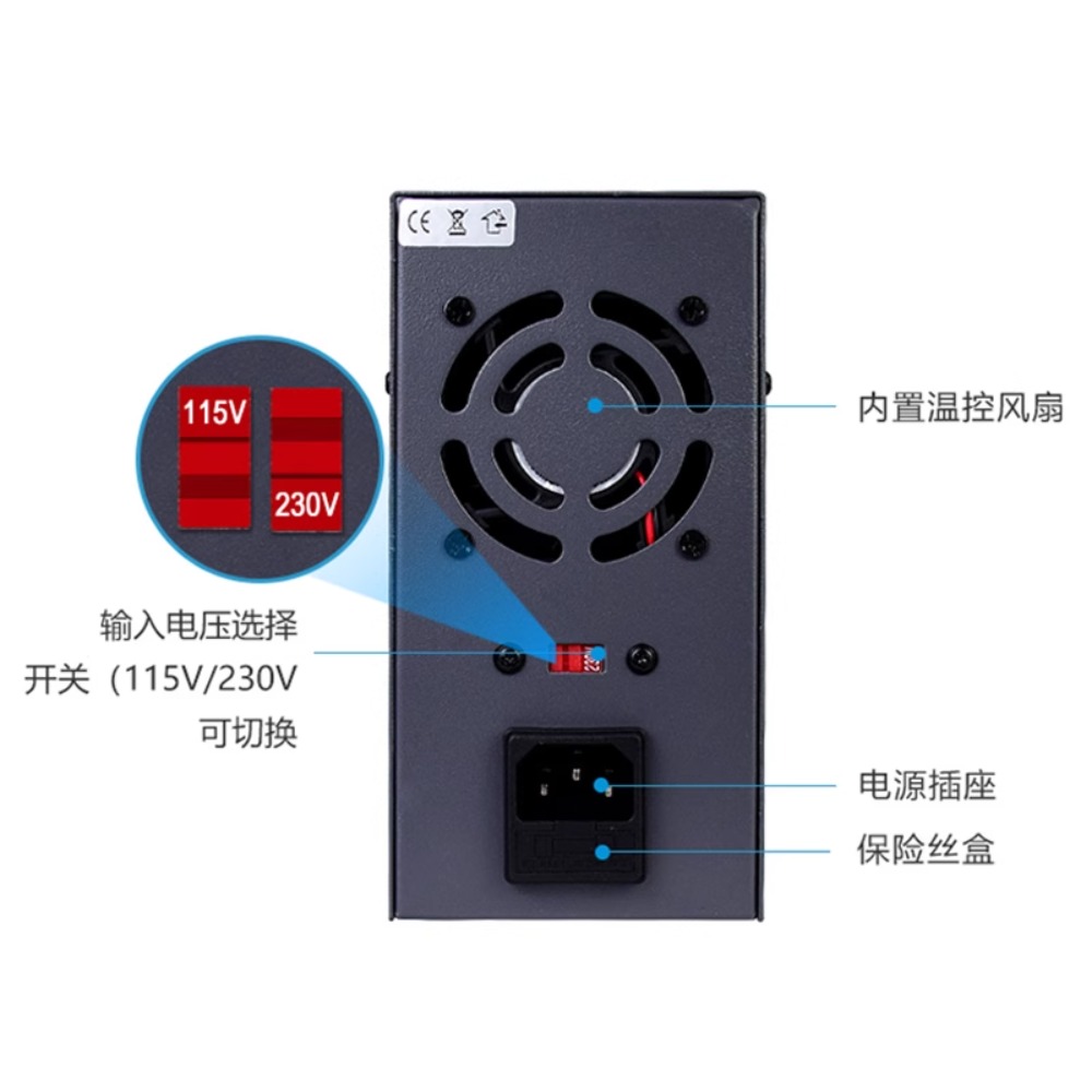 Wanptek solid test KPS3010D/KP - огляд і ціна High Precision Dc Power Supply 30V 10A