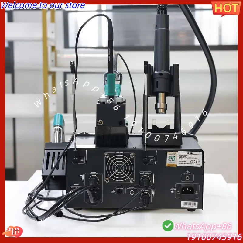 2026Hot YIHUA-948D IV 5-in-1 S - огляд і ціна Desoldering Pump Electric Vacuum Station