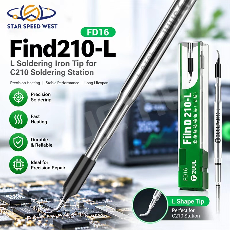 2UUL FD16 Find210-L Soldering  - огляд і ціна C210 Precision Soldering Station