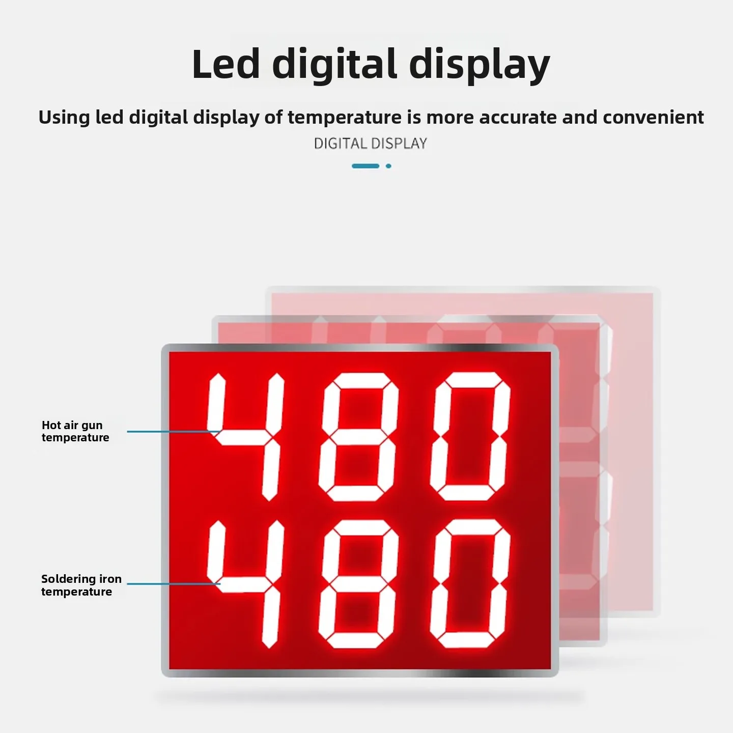 8878D 2-in-1 Rework Station –  - огляд і ціна 2 In 1 Soldering Rework Station 750W