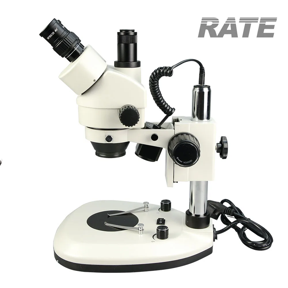 Factory 7x-45x Optical Industr - огляд і ціна Trinocular Stereo Microscope 7X-45X