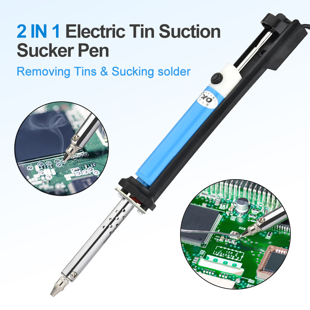 AC 110V/220V Electric Desolder - огляд і ціна Desoldering Pump Electric Vacuum Station