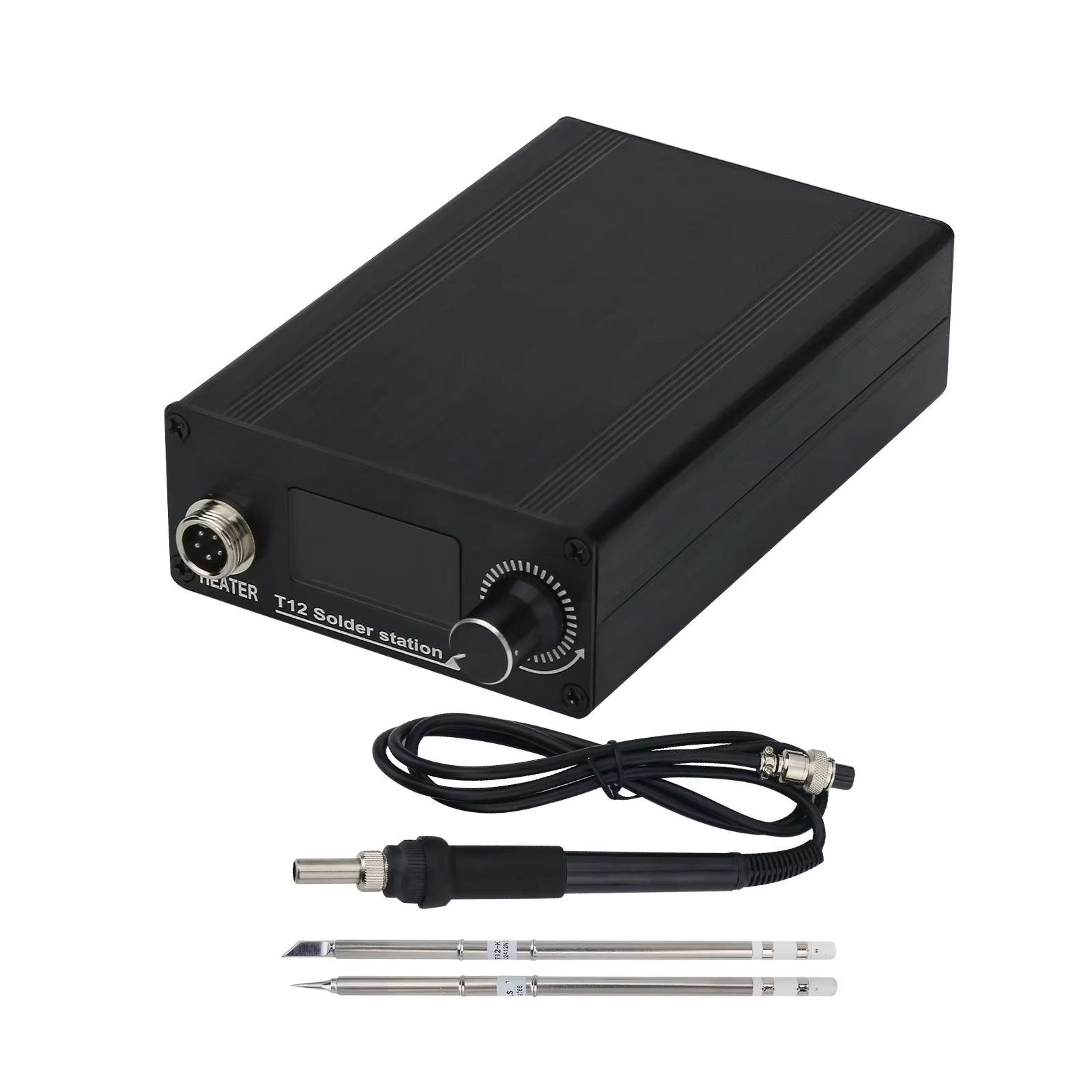 STM32 V3.1S T12 120W OLED Sold - огляд і ціна T12 Soldering Station Oled