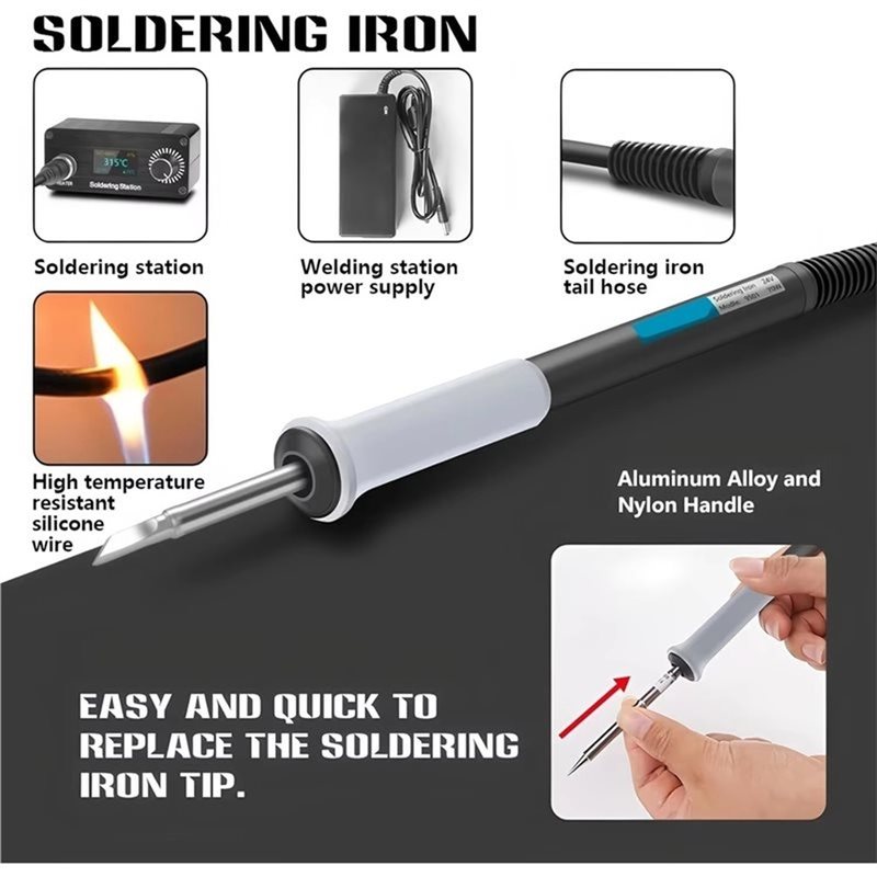B03C-T12 Digital Soldering Sta - огляд і ціна T12 Soldering Station Oled